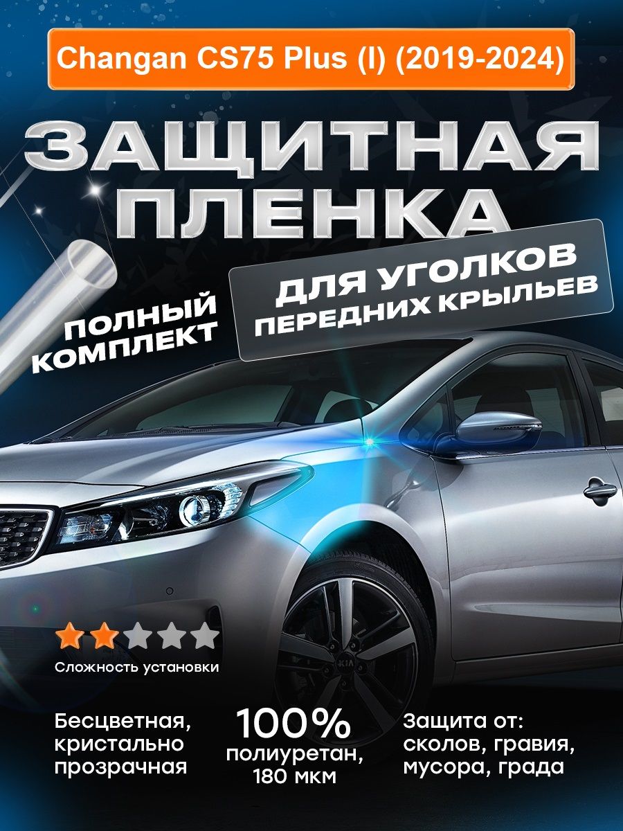 Плёнка для уголков крыльев Changan CS75 Plus (I) (2019-2024)