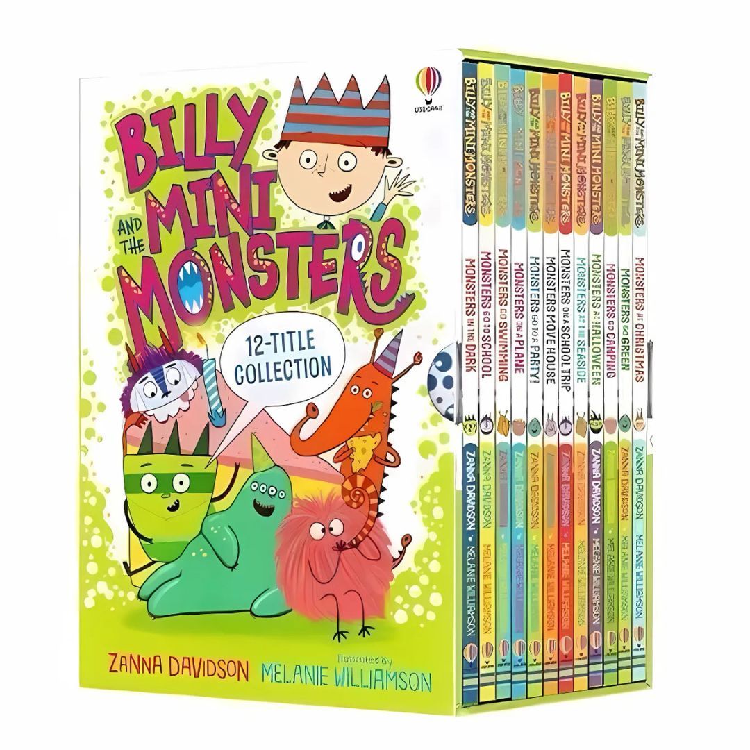 Billi and Mini Monsters 15 книг Английский язык Книги для чтения детям