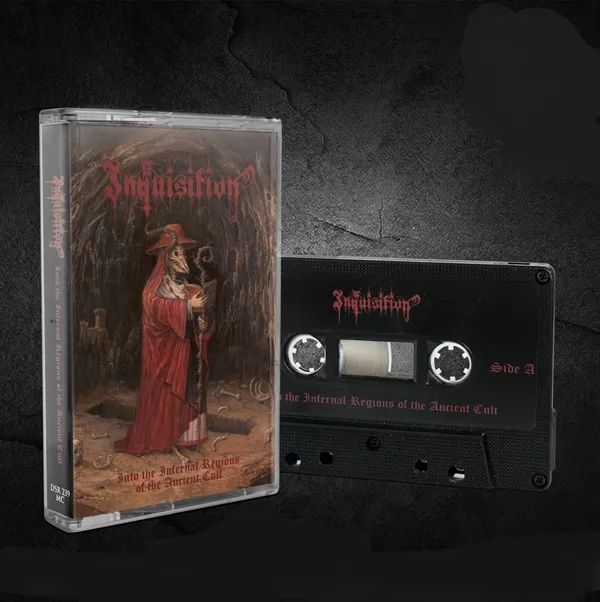 Back On Black Аудиокассета INQUISITION - INTO THE INFERNAL REGIONS OF THE ANCIENT CULT MC