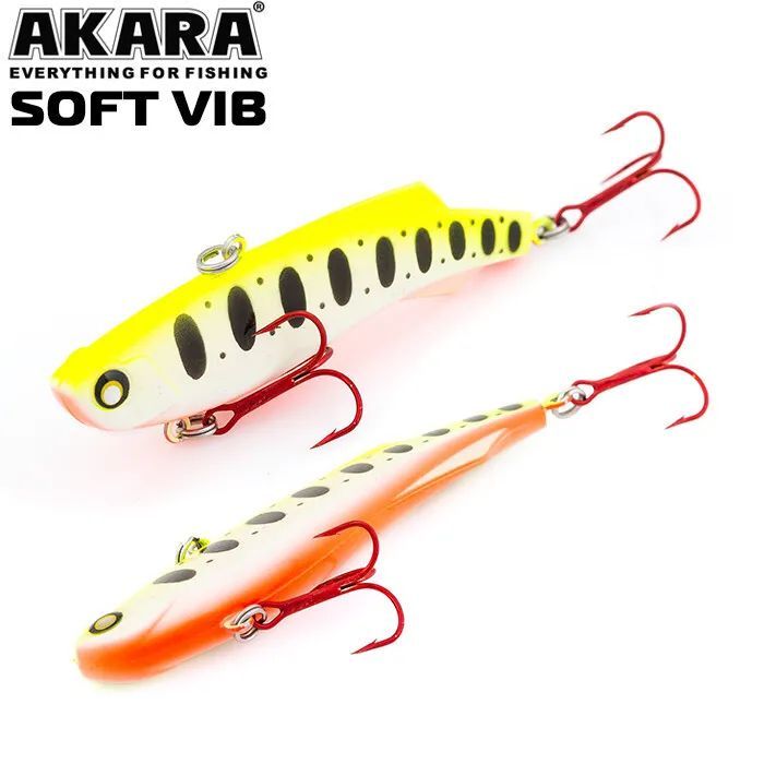 Воблер Akara раттлин Soft Vib 45 мм 5 гр. (1/6 oz 1,8 in) A142