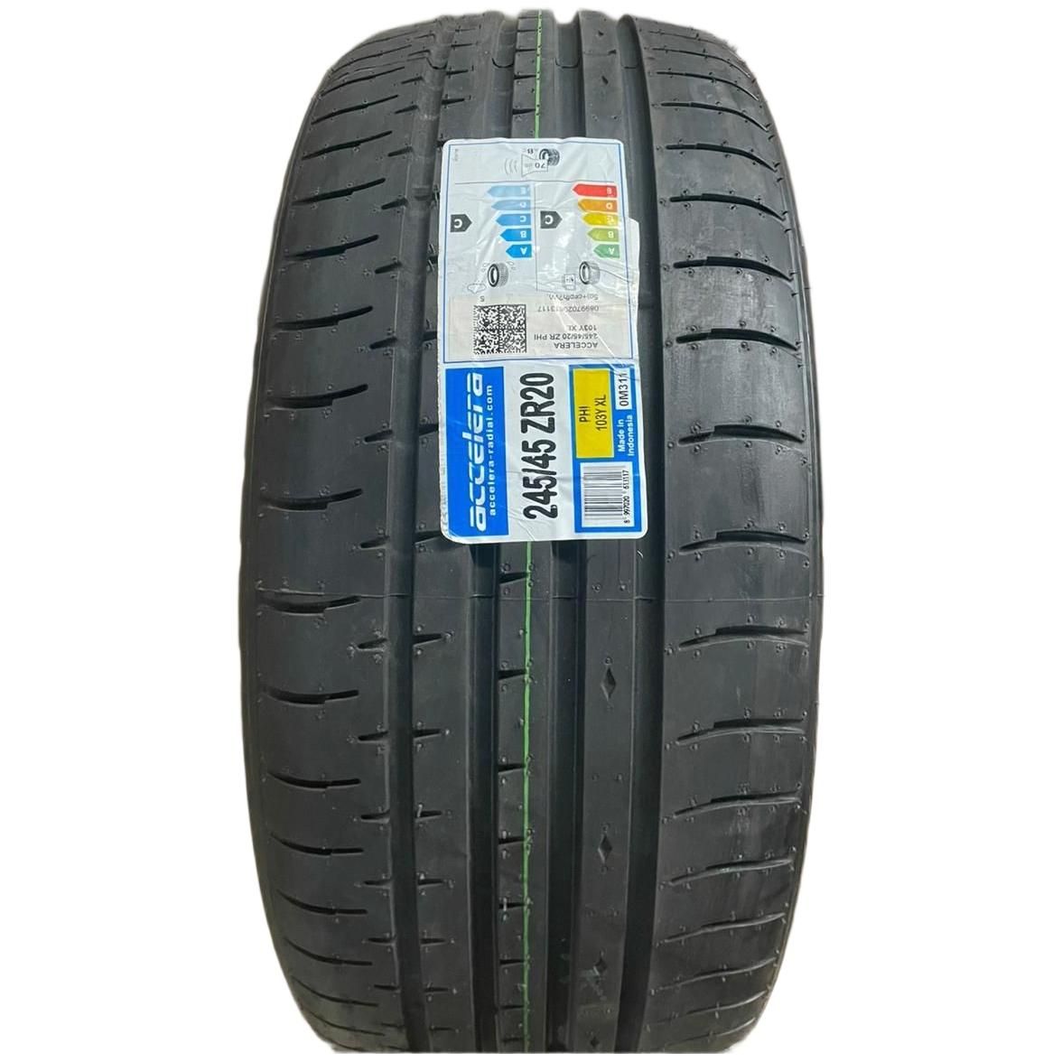 Accelera ZR PHI 103Y XL Шины  летние 245/45  R20 105W