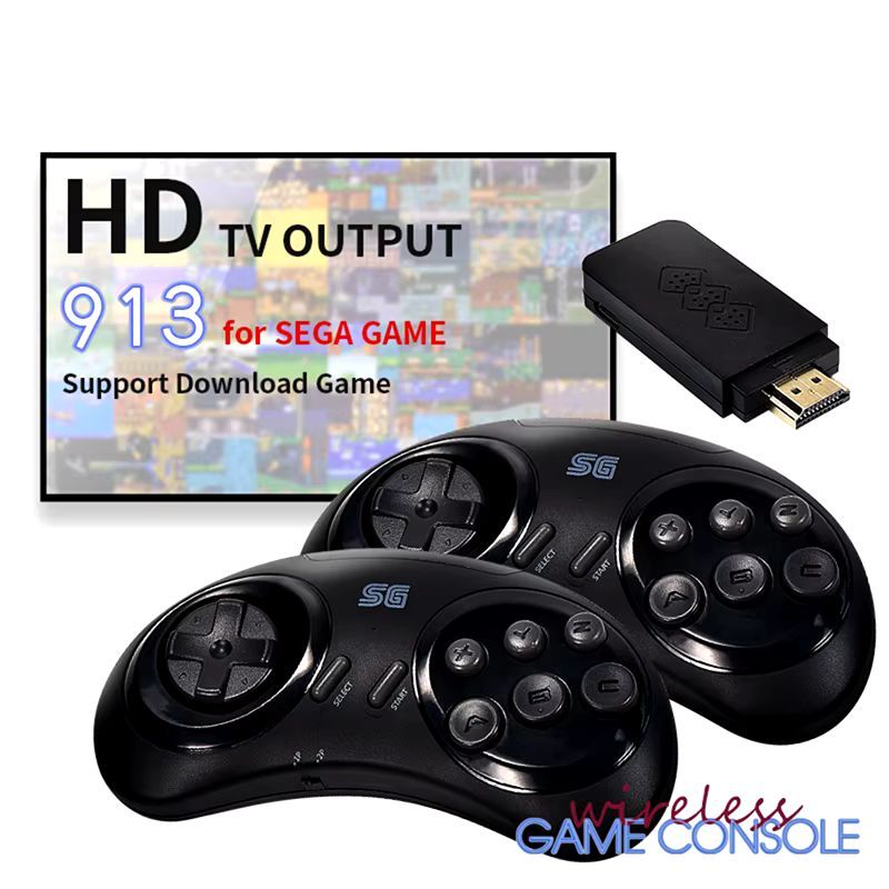 Портативная игровая консоль Sega Mega Drive 16bit game stick