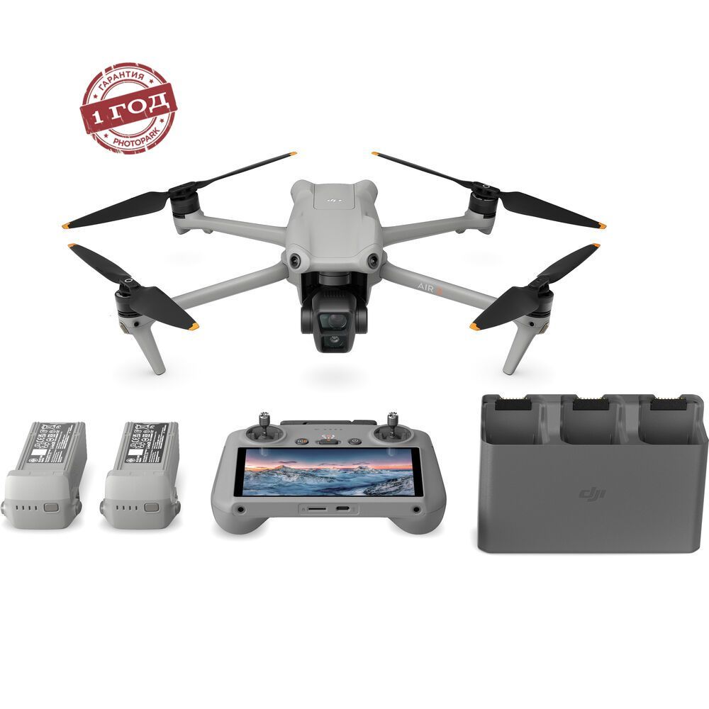 Квадрокоптер DJI Air 3 Fly More Combo (DJI RC 2)