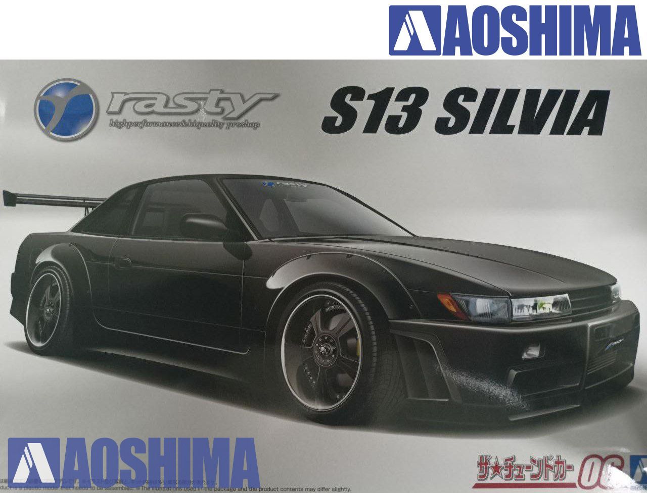 Сборная модель 1/24 Nissan Silvia S13 '91 Rasty