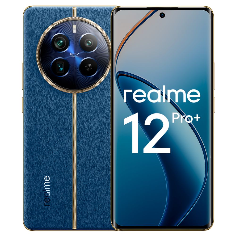 realmeСмартфон12Pro+12/512ГБ,синий