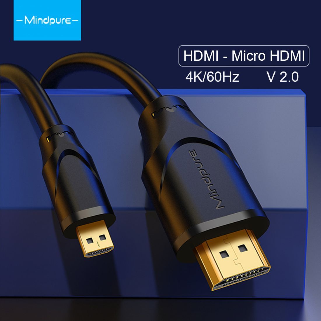 КабельMindpureMicroHDMI(M)-HDMI(M)2.0AD0151м