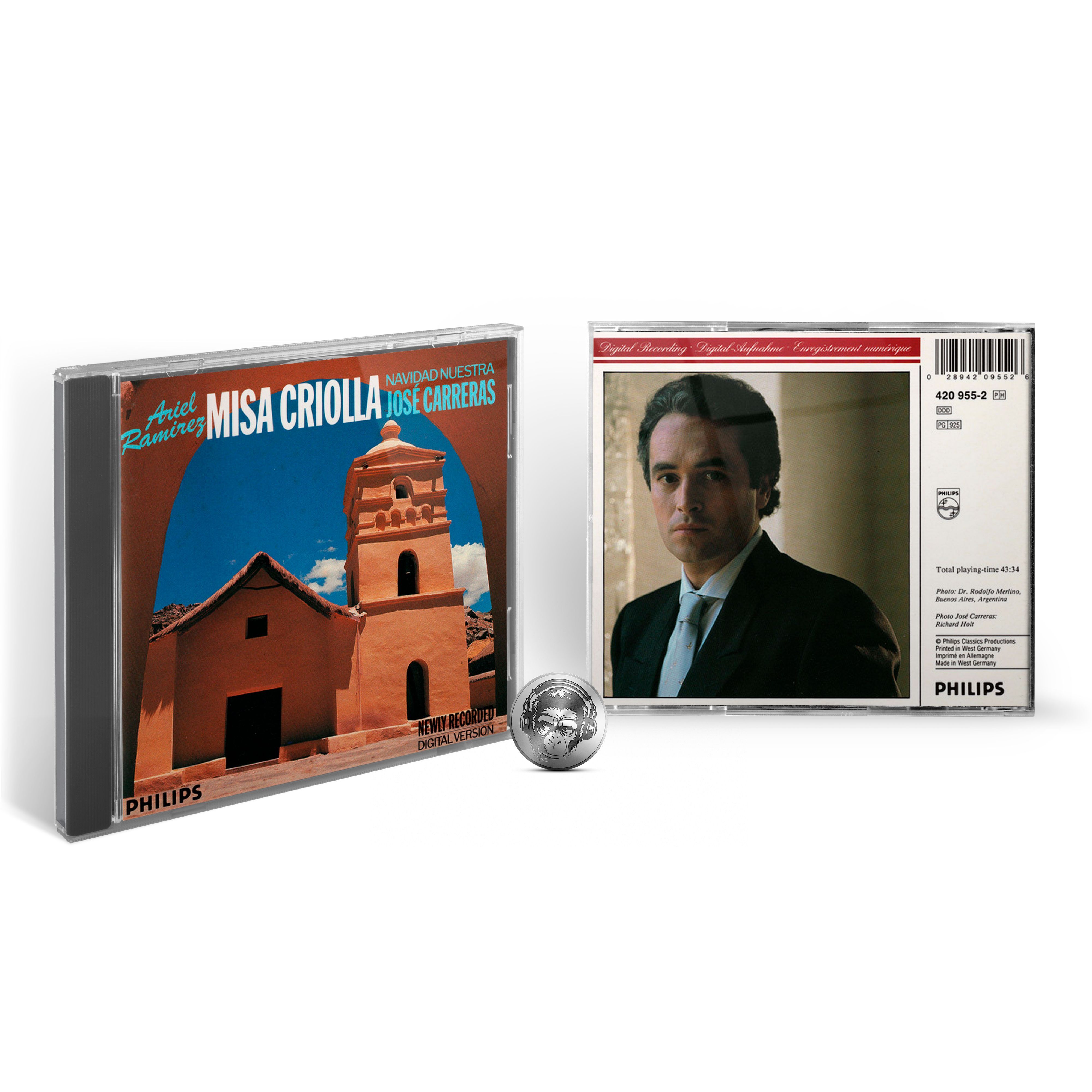 Музыкальный диск Jose Carreras - Misa Criolla (1SACD) 2024 Universal Jewel