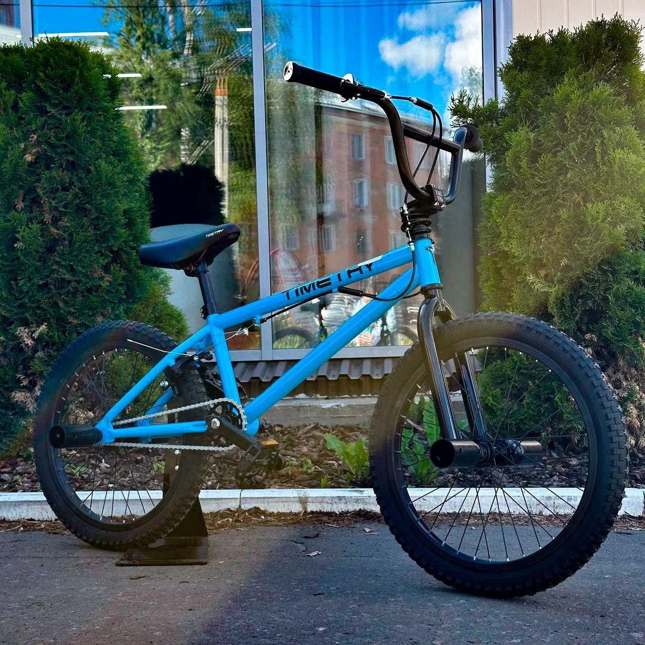 Велосипед трюковый BMX TIMETRY ORIGINAL TT112, 20" колеса, Синий