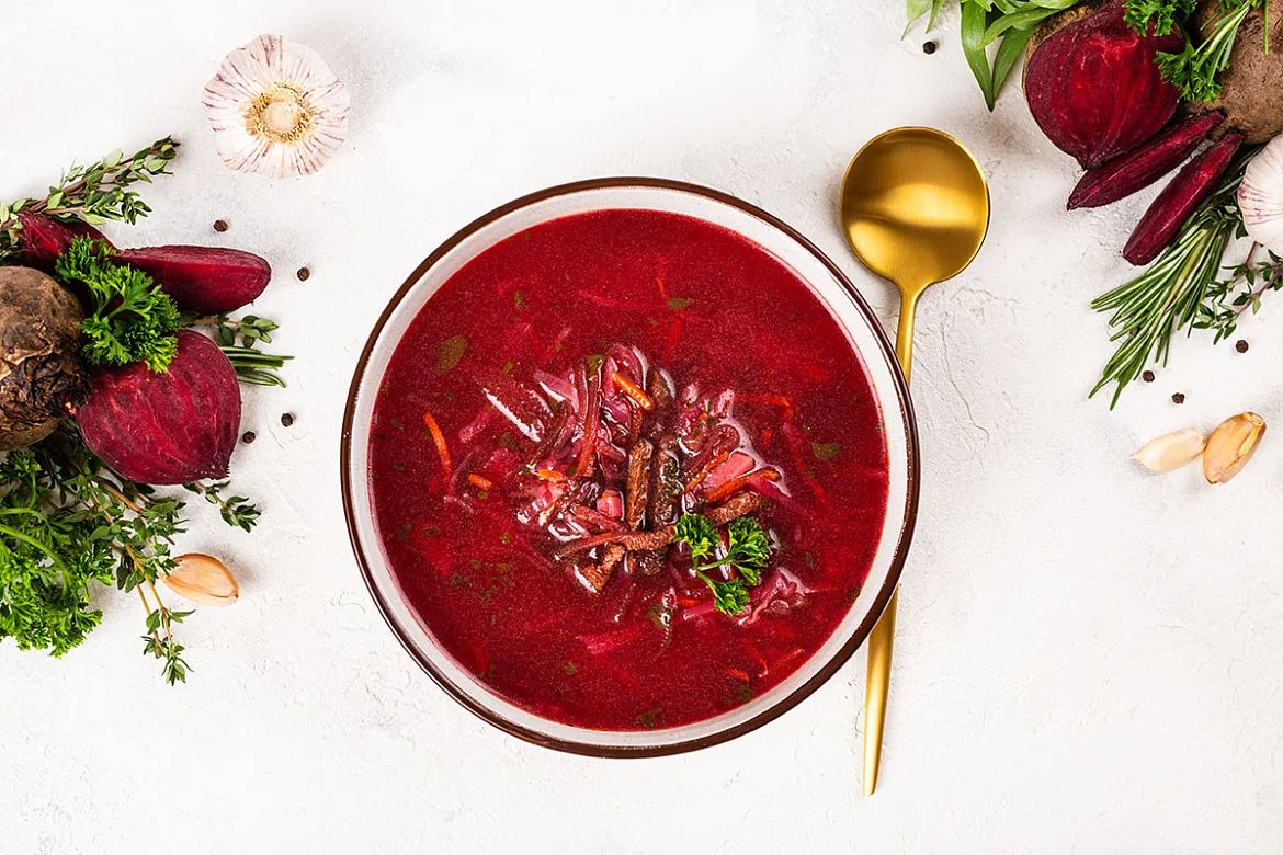 Борщ домашний с говядиной оригинальный 350 г