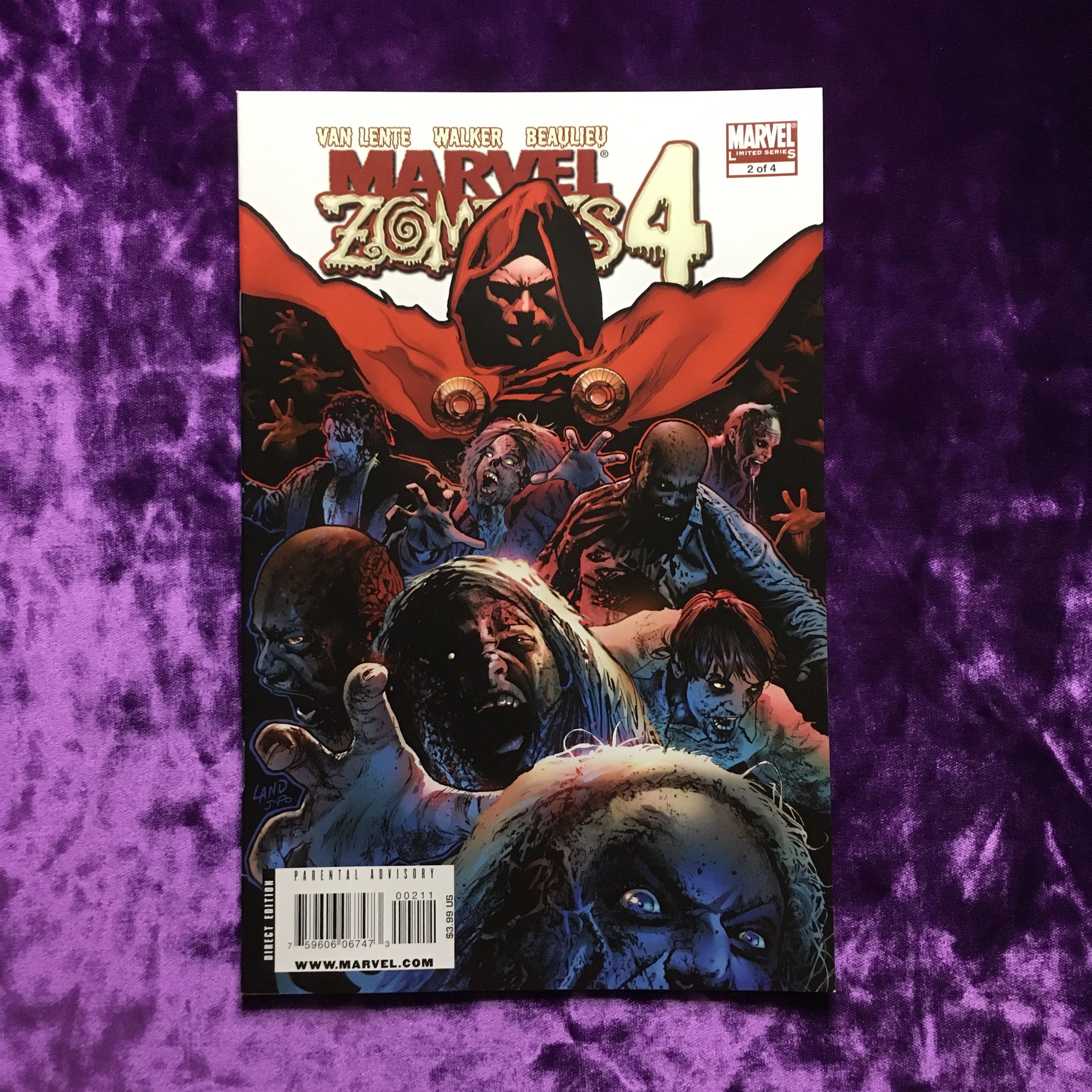 Marvel Zombies 4. Midnight Sons, Part 2. Vol. 1 No 2 JUL 2009. Оригинальный комикс на английском языке