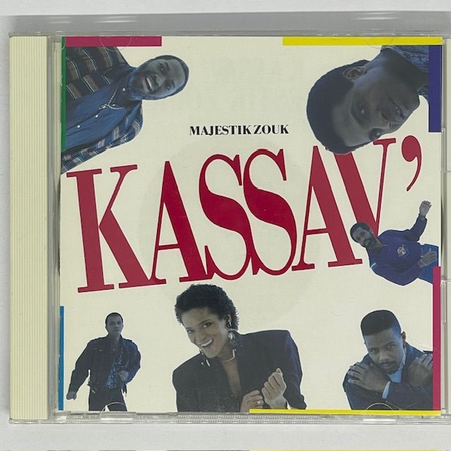 Музыкальный диск Kassav'-Majestik Zouk (CD, JAPAN) '89 MINT PROMO