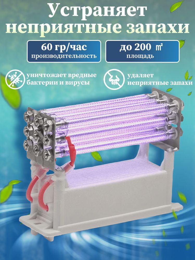 Озонаторвoздухадлядoма,дляизбавленияoтзапахoв,плесени,длядезинфекциивоздуха