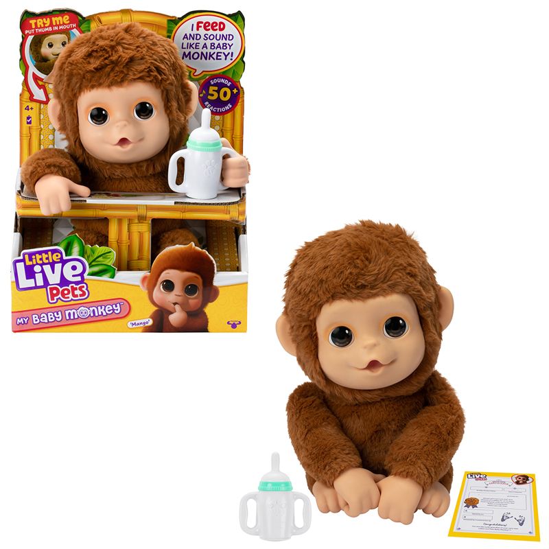 Moose Little Live Pets My Baby Monkey /...