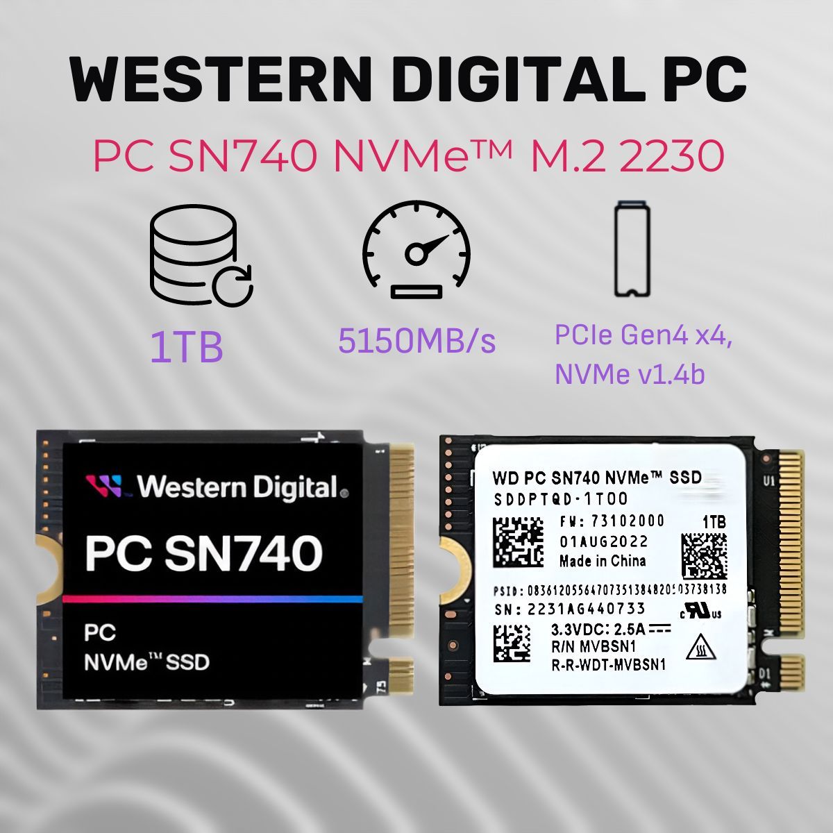 WesternDigital1ТБВнутреннийSSD-диск422803167(SDDPTQD-1T00)