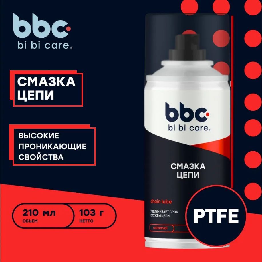 BiBiCare Смазка Антифрикционная, 210 мл, 1 шт.