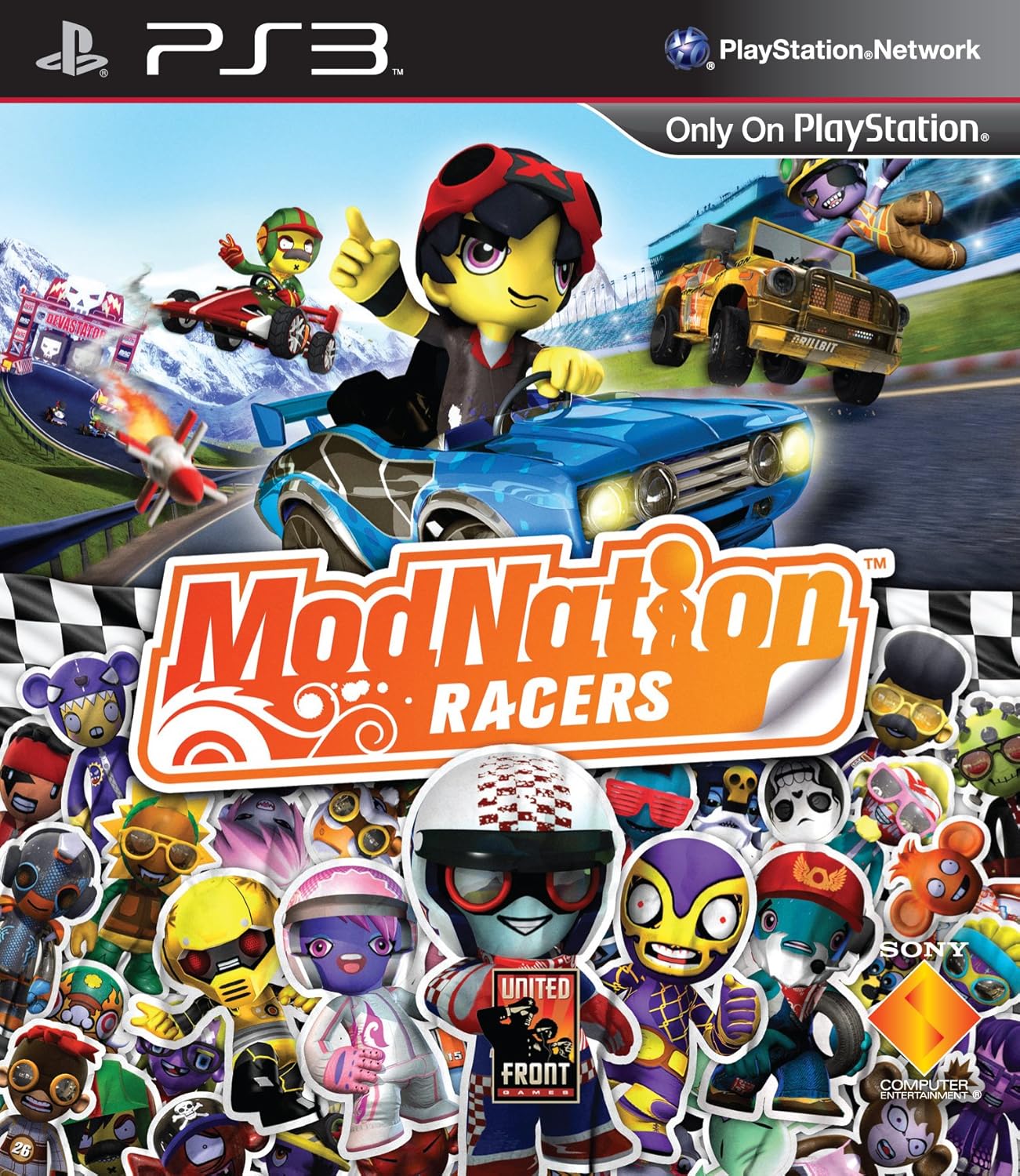 ModNation Racers для PS3 (русская версия). Товар уцененный