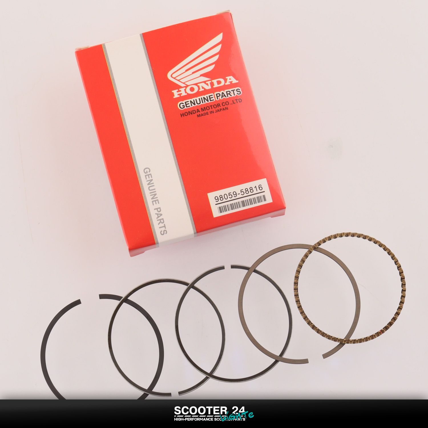 Кольца 150FMG на мопед Alpha / Delta (Альфа / Дельта / Орион Омакс) 139FMB 100 кубов .STD ( 50 /00) "HND" стандартный