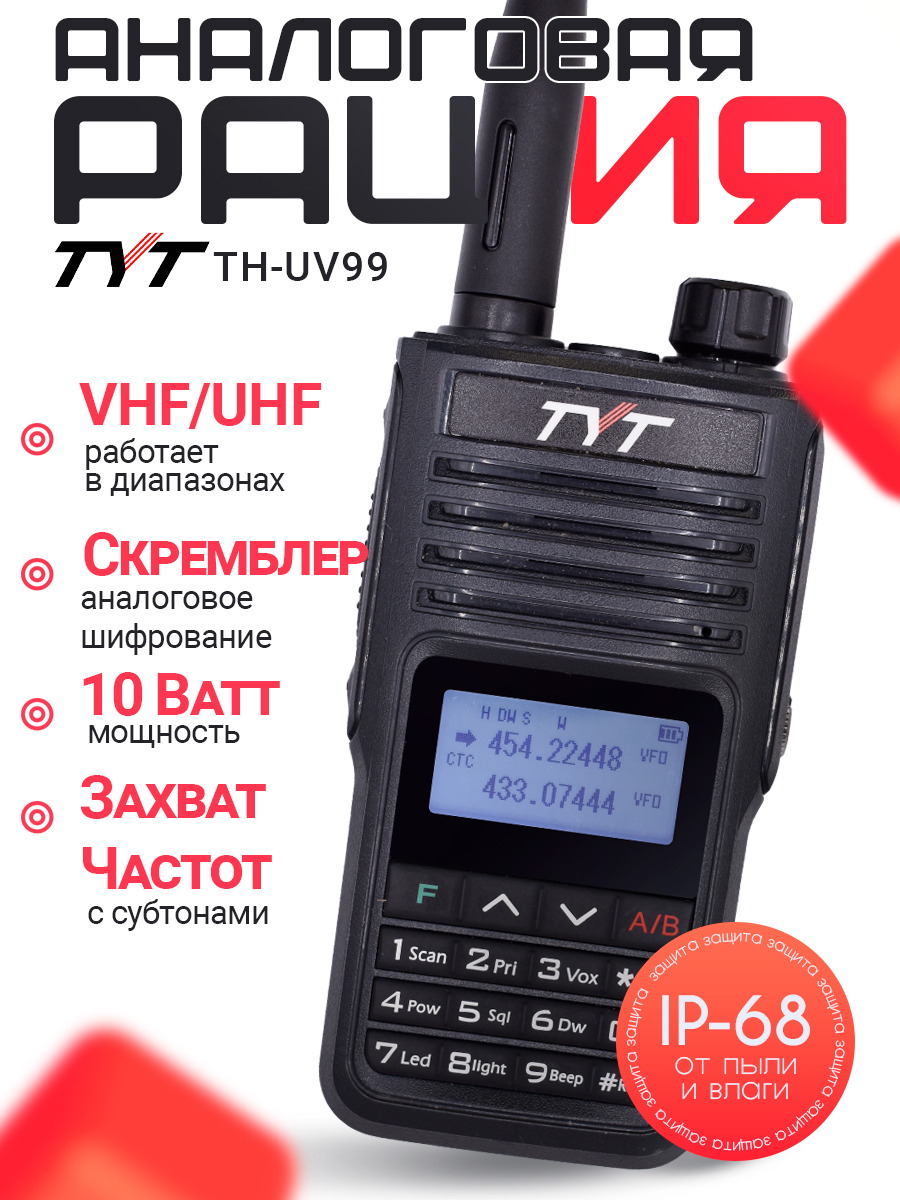 Рация TYT TH-UV99