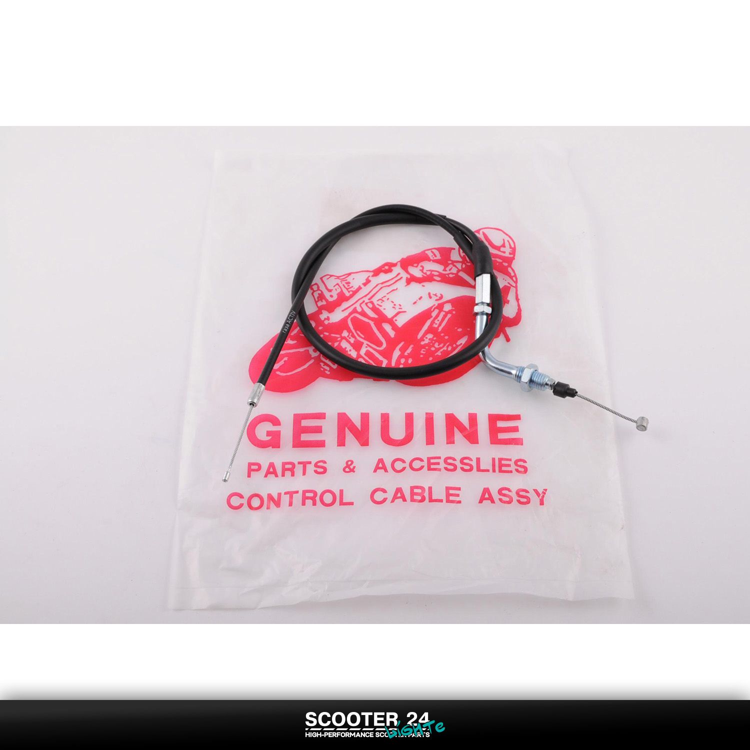 Трос газа на мопед Active L-585mm длина 780 мм Актив