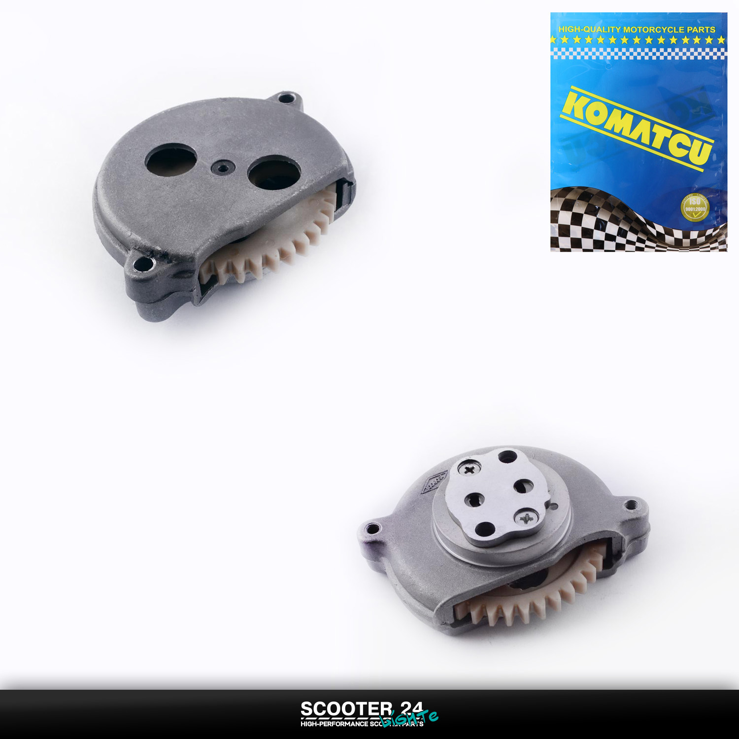 Маслонасос на мопед 4T CG125/150 "KOMATCU" 157FMI 163FML 165FMM