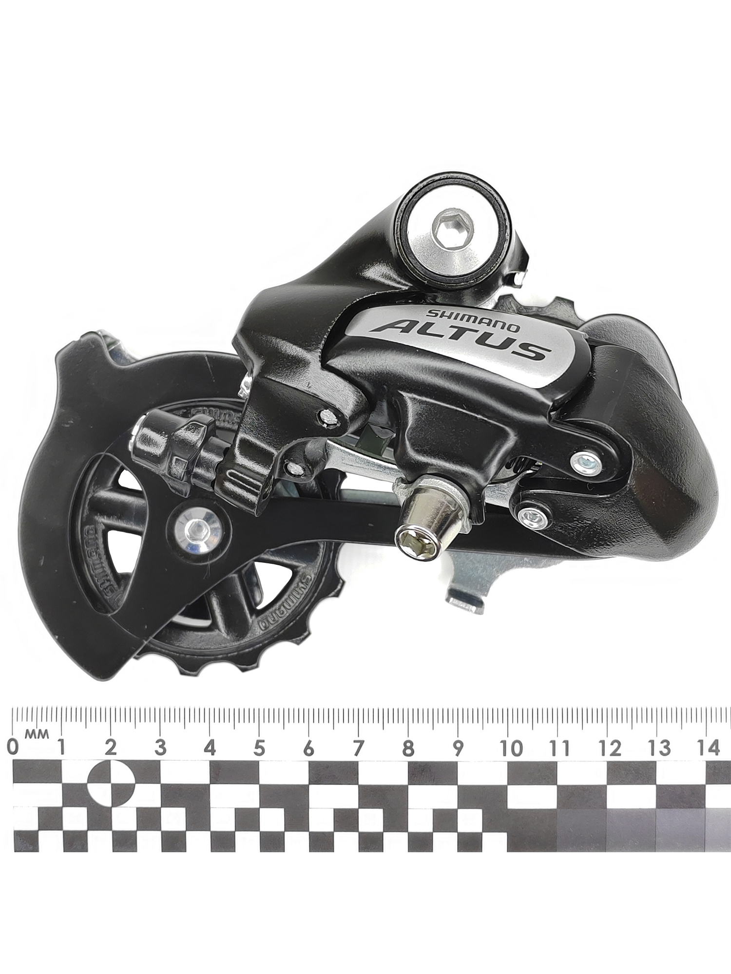 Shimano Переключатель задний для велосипеда RD-M310, серия Altus, 7-8 скоростей, крепление на петух (болт), черный — Товары для велоспорта — фото 6
