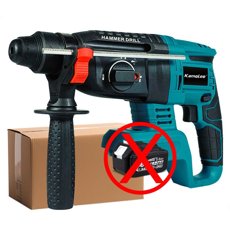 Kamolee2000ВтБеспроводнойбесщеточныйперфораторсрежимомсверления(Гофроящик,Безакб)