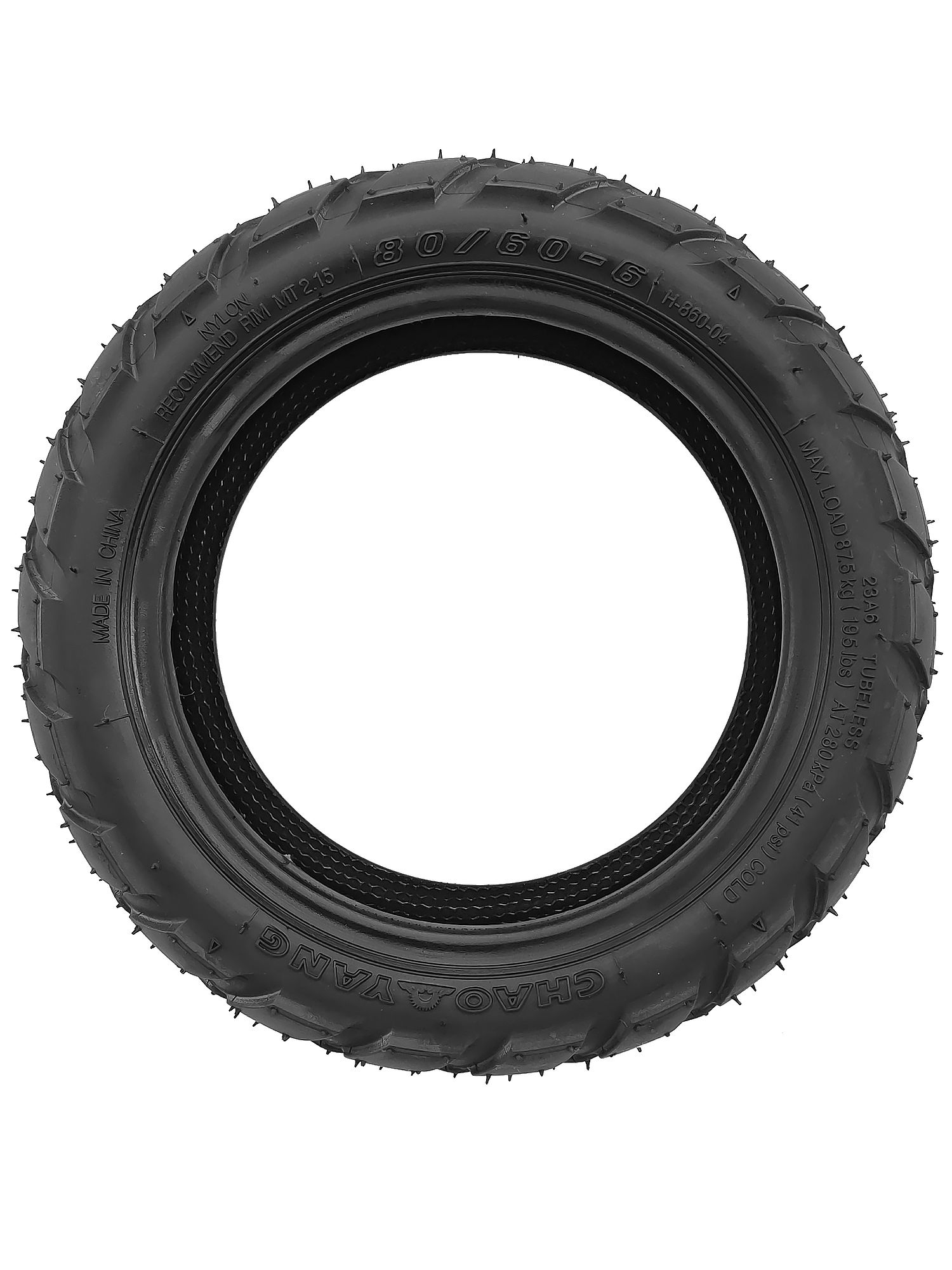 ChaoYang Н-860 Покрышка для электросамоката, 80/60-6, MINIPRO M3 — ЗИП для роликов, самокатов, скейтбордов — фото 2