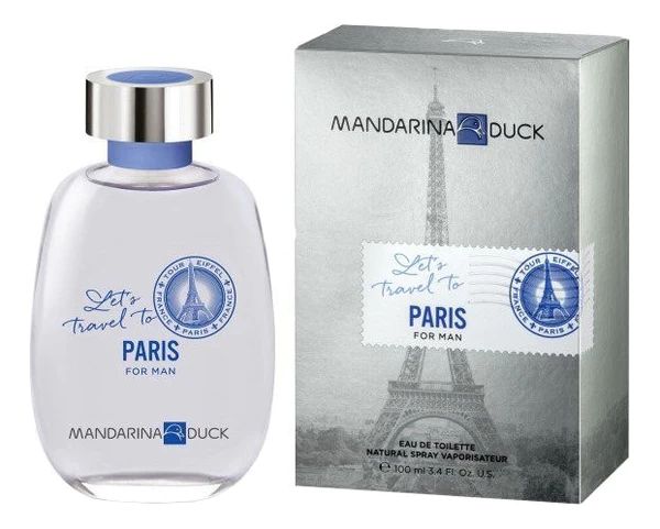MANDARINA DUCK Let's Travel To Paris For Men Туалетная вода мужская 100 мл Mandarina Duck купить
