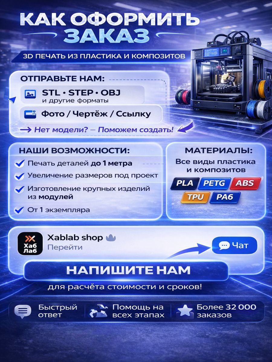 3D печать на заказ