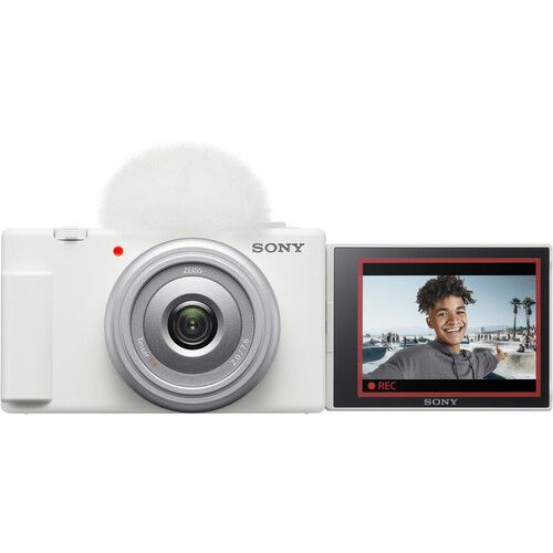 Sony Компактный фотоаппарат zv 1 f White, белый #1