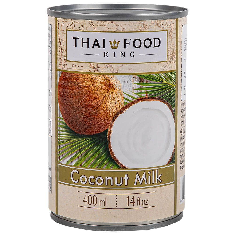 Кокосовое молоко в банке THAI FOOD KING, 400 гр #1