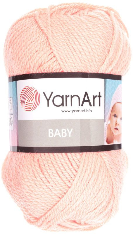 Пряжа Беби (Baby) YarnArt 100%акрил 50г/150м (622 коралловый) #1