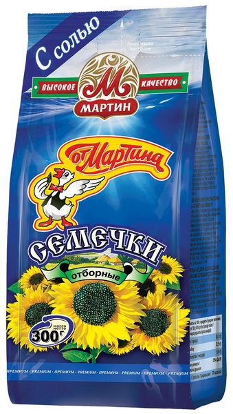 Семечки От Мартина подсолнечника черные с морской солью, жареные ...