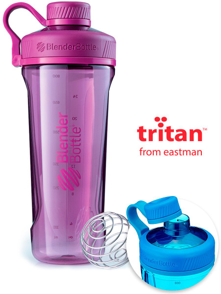 Бутылка-шейкер BlenderBottle для воды и спортивных напитков Radian ...