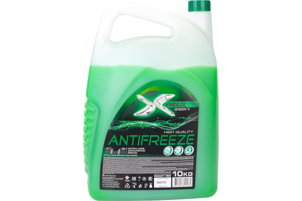 Антифриз X-Freeze зеленый Green G-11, Готовый раствор купить по ...