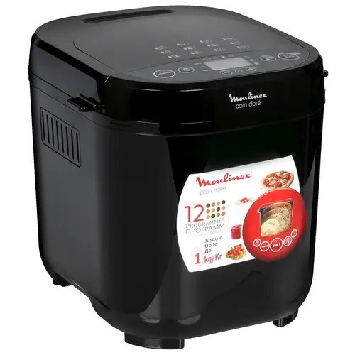 Хлебопечка Moulinex OW210830, черный - купить по доступным ценам с ...