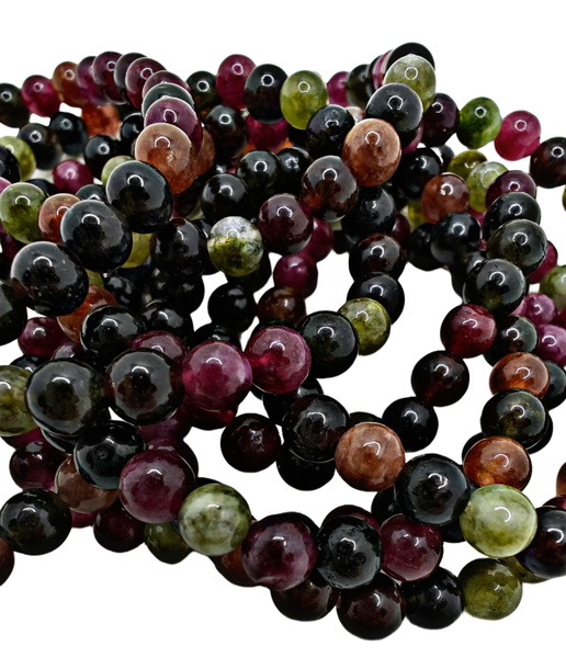 Браслет с турмалином, бусины 6 мм - купить с доставкой по выгодным ...