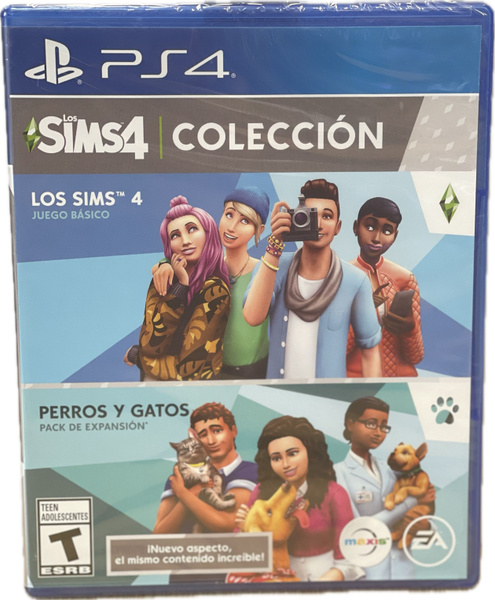 Игра Игра на диске The Sims 4 Los Sims 4 + Los Sims 4 Perros y Gatos ...
