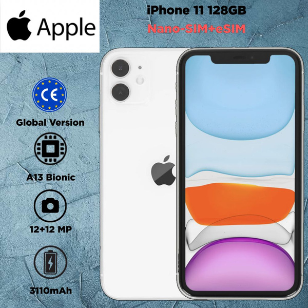Характеристики Apple Смартфон iPhone 11 Global 4/128 ГБ, белый ...