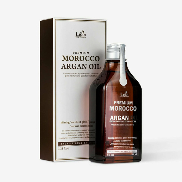Масло для волос аргановое La'dor Premium Morocco Argan Hair Oil 100 мл ...