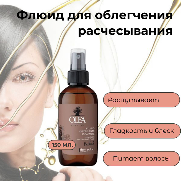 Dott. Solari Cosmetics / Флюид для облегчения расчесывания и ухода за ...
