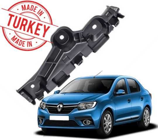 Правый кронштейн крепления переднего бампера Рено Логан 2 - MARAL арт ...