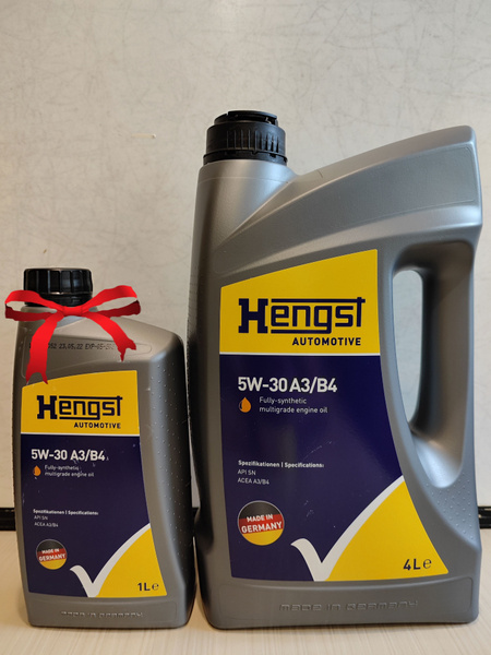 Масло моторное Hengst 5W-30 Синтетическое - купить в интернет-магазине ...