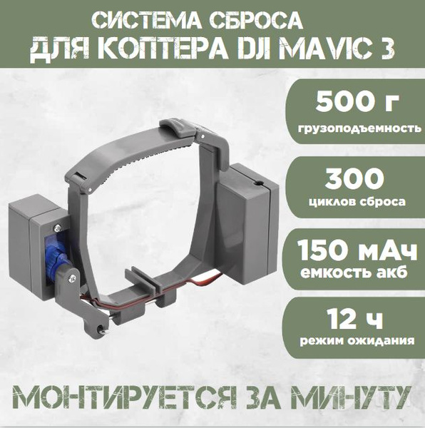 Система сброса груза DJI Mavic 3 - купить с доставкой по выгодным ценам ...