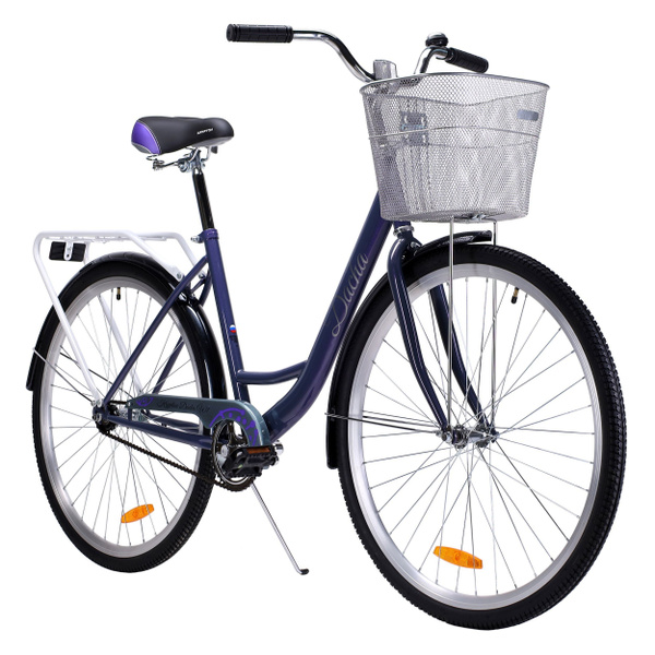Велосипед городской с корзинкой 28" рама 19" 1 ск. KRYPTON DACHA W ...
