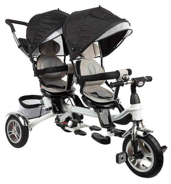 Велосипед трехколесный для двойни Twin Trike 360 - купить с доставкой ...