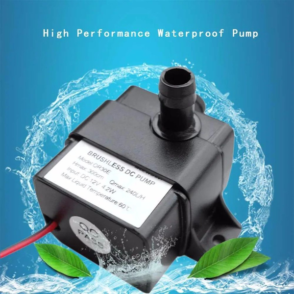 Водяной насос DC 12V 4,8 W 240L/H - купить с доставкой по выгодным ...