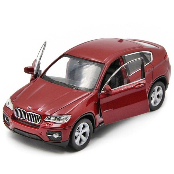 Коллекционная машинка игрушка металлическая BMW X6 масштаб 1:24 для ...