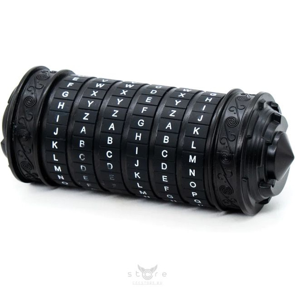 Металлическая головоломка Vinci Cryptex Черный - купить с доставкой по ...