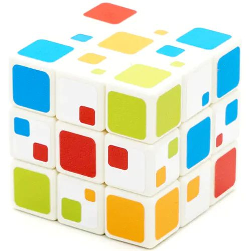Головоломка / Calvin's Puzzle Evgeniy Respect Cube 3x3x3 Белый/ Кубик ...